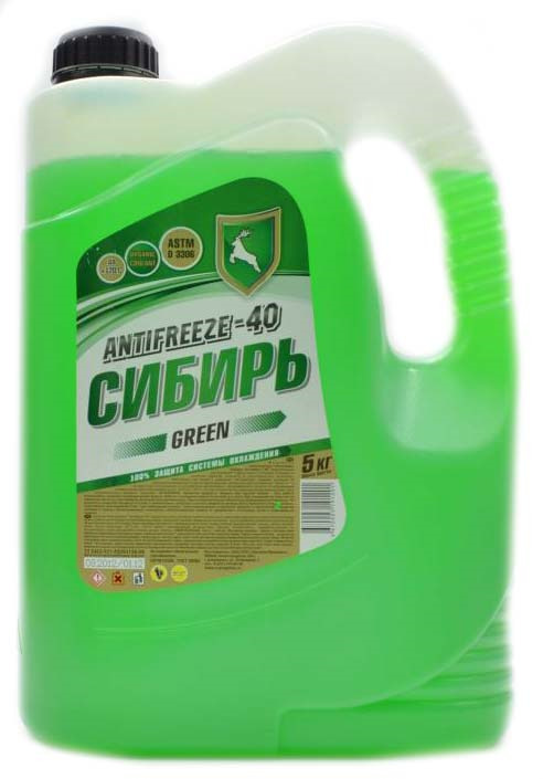 (191201)Sibiri Antifreeze -40 verde 4,2kg