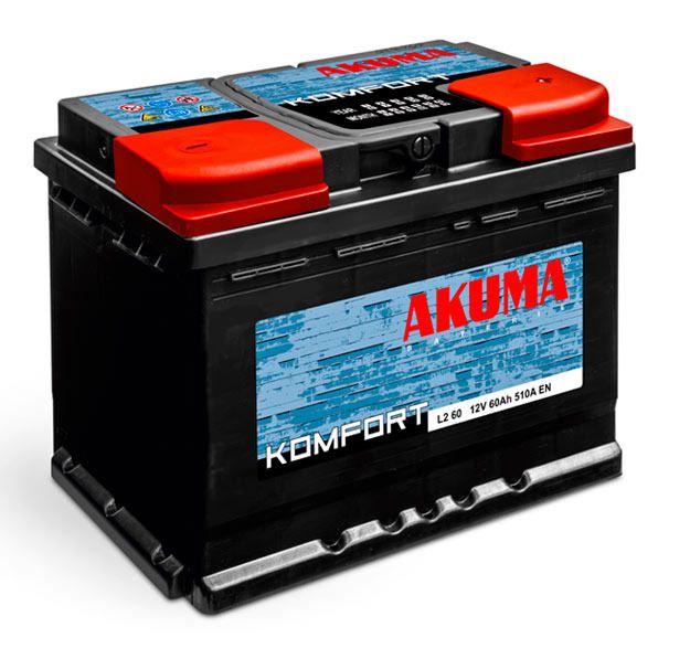 Baterie auto AKUMA (AGM) 60Ah E