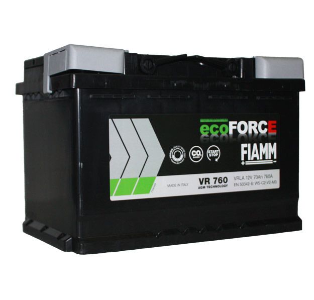 Baterie auto FIAMM (Ecoforce AGM) 70Аh E