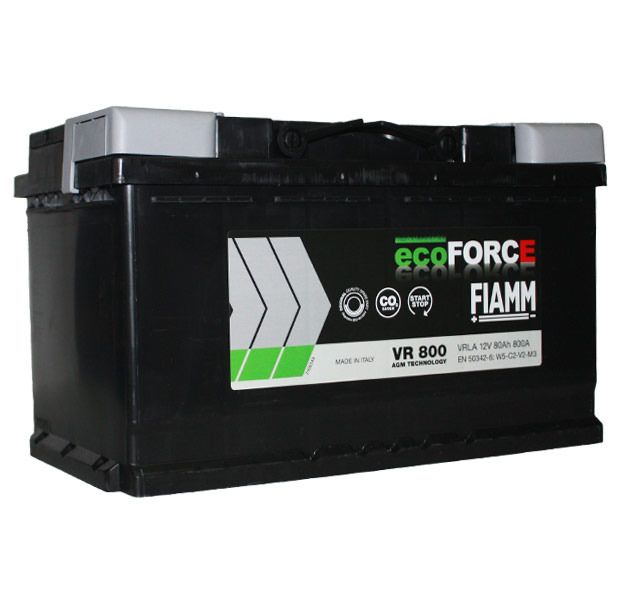 Baterie auto FIAMM (Ecoforce AGM) 80Аh E