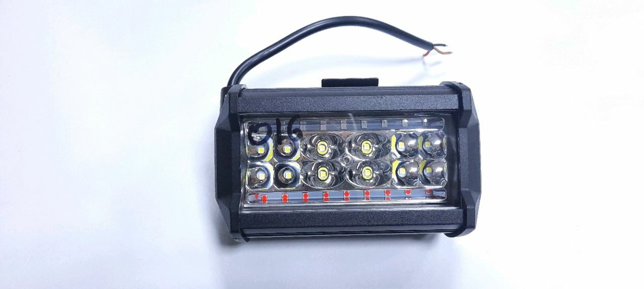 Far LED 12-80V, (24 LED) dreptunghiular