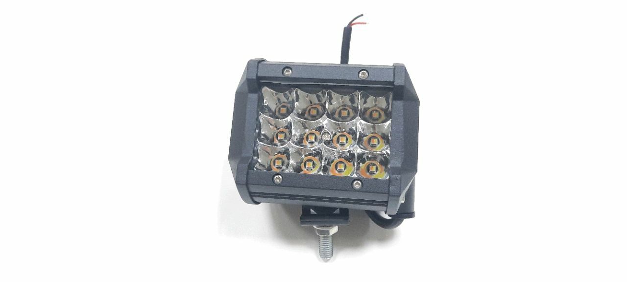 Фара LED 12-80V, (12 LED)+ strobo