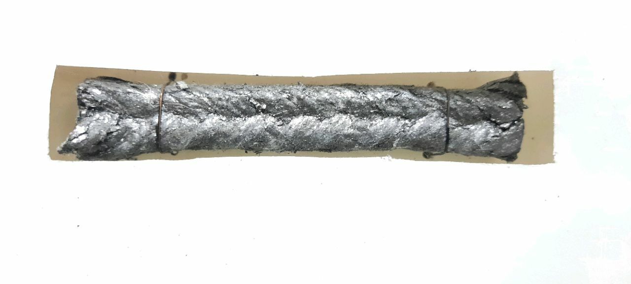Набивка 12 мм (Асбест плетенка , проклейка графит ингибированная)