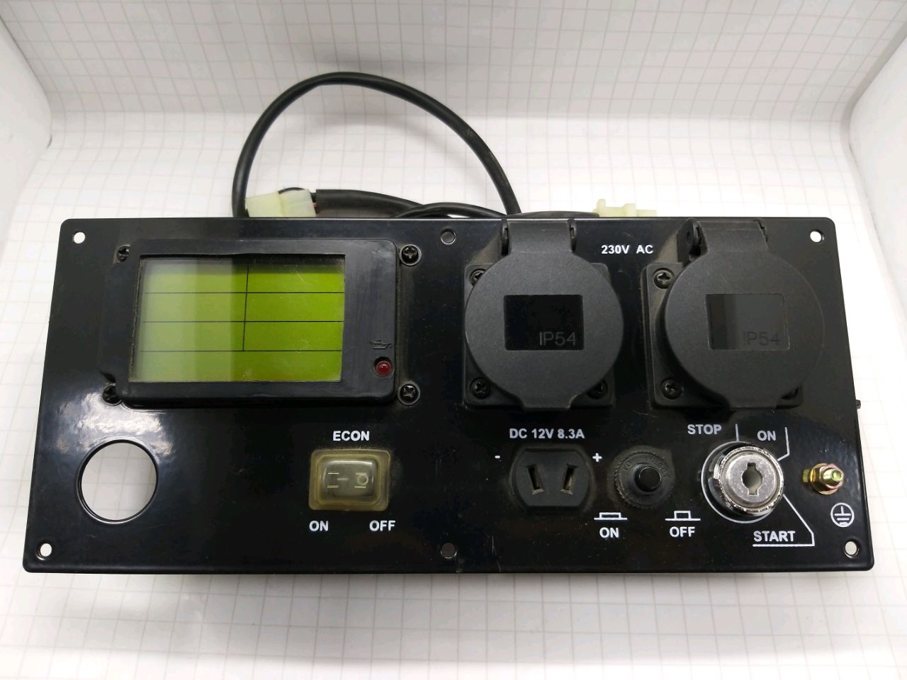 Panel control ET3600, LCD, ceia start