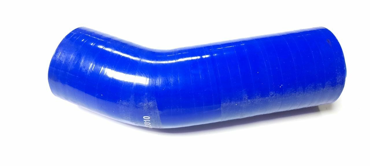 Патрубок радиатора верхний для КАМАЗа (синий) (А)