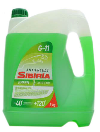 SIBIRIA ANTIFREEZE-40 verde 10 kg