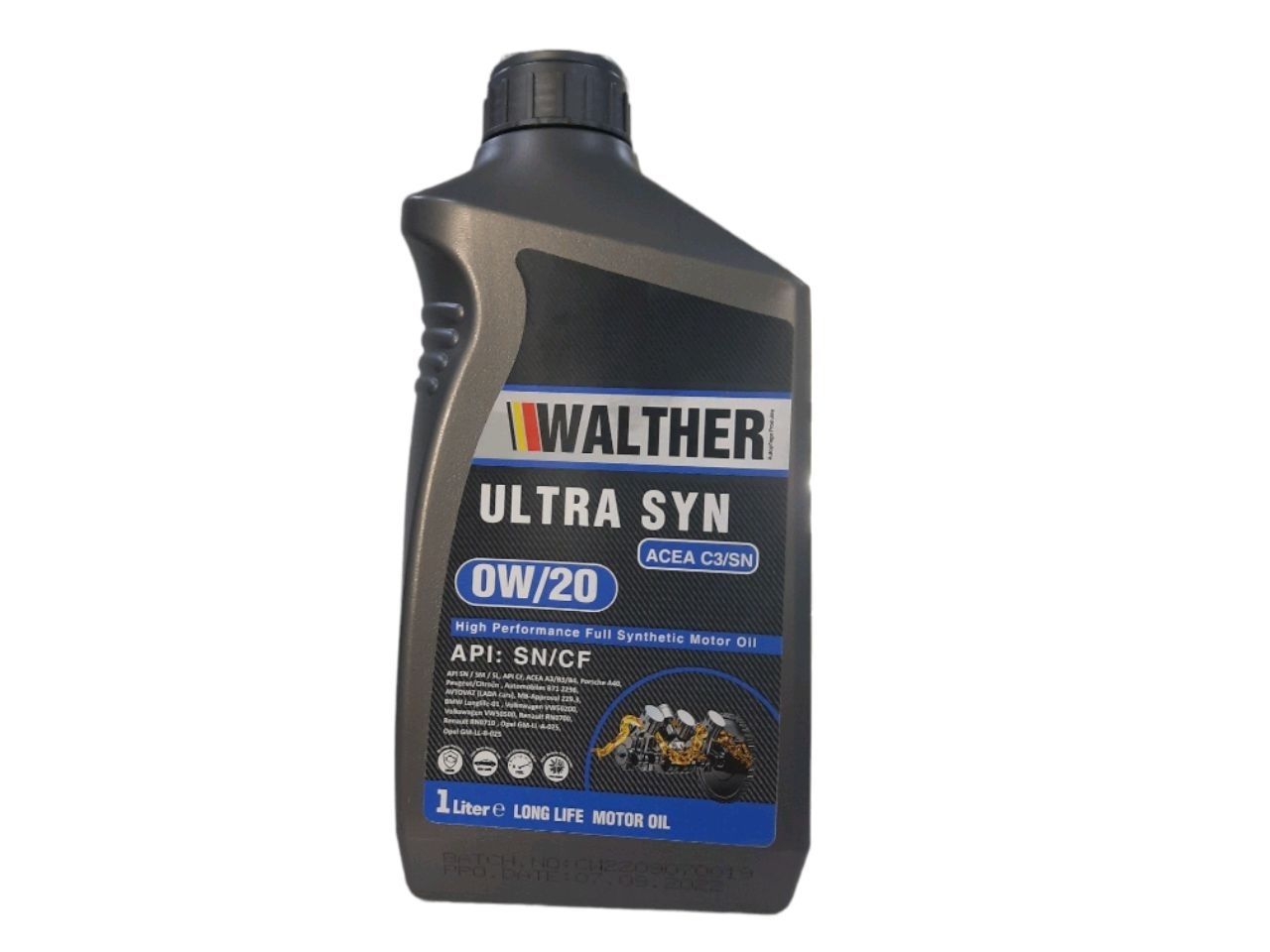 WALTHER 0W-20 ULTRA SYN SN/CF 1L