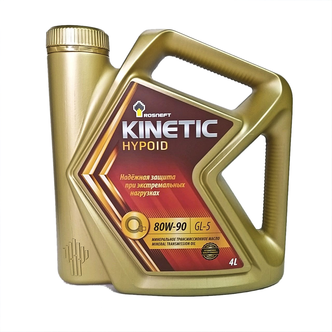 Rosneft Kinetic Hypoid 80w-90 (GL-5) 4л.