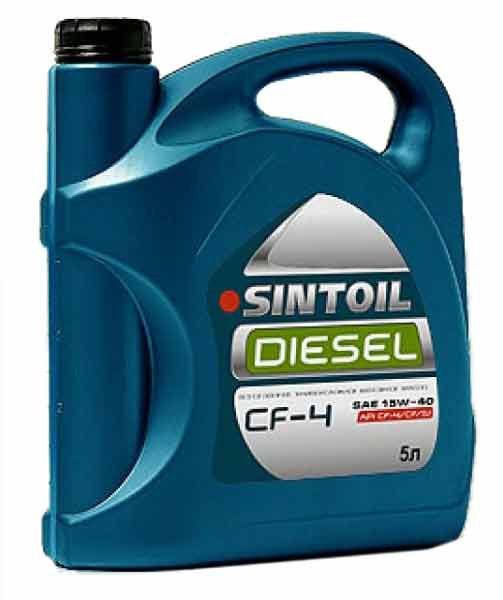 Sintoil Diesel CF-4 SAE 15w40 5л.