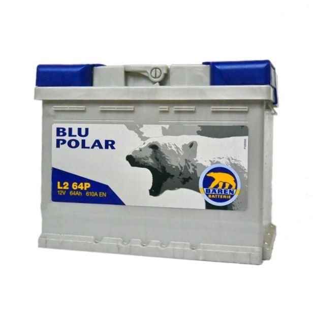Baterie auto BAREN (Blu polar) 64Аh E