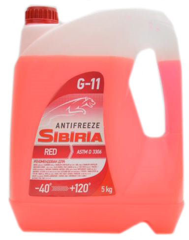 Sibiria ANTIFREEZE-40 красный 5кг