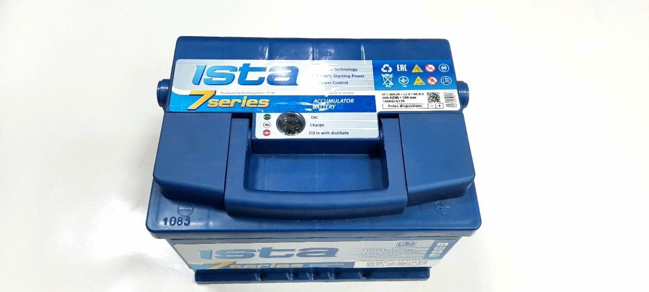 Baterie auto ISTA (7series) 60Ah E