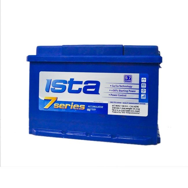 Baterie auto ISTA (7series) 80Ah E